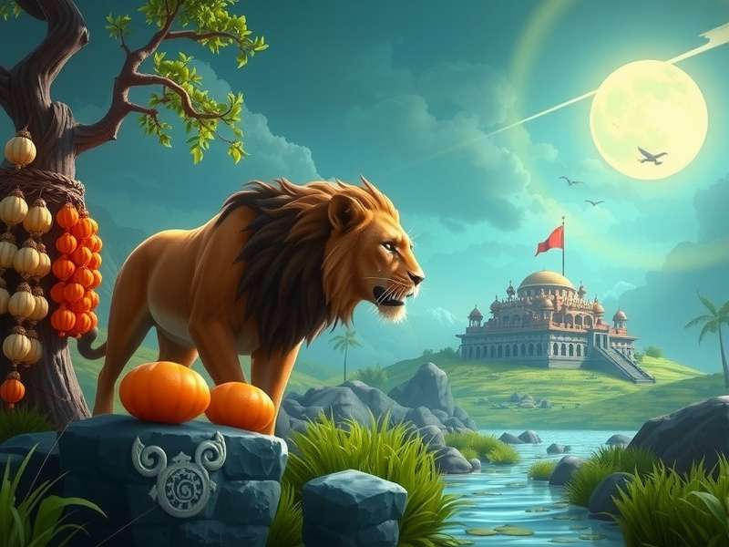 Legendary Lions Mystic Marsh Gameplay Screenshot
